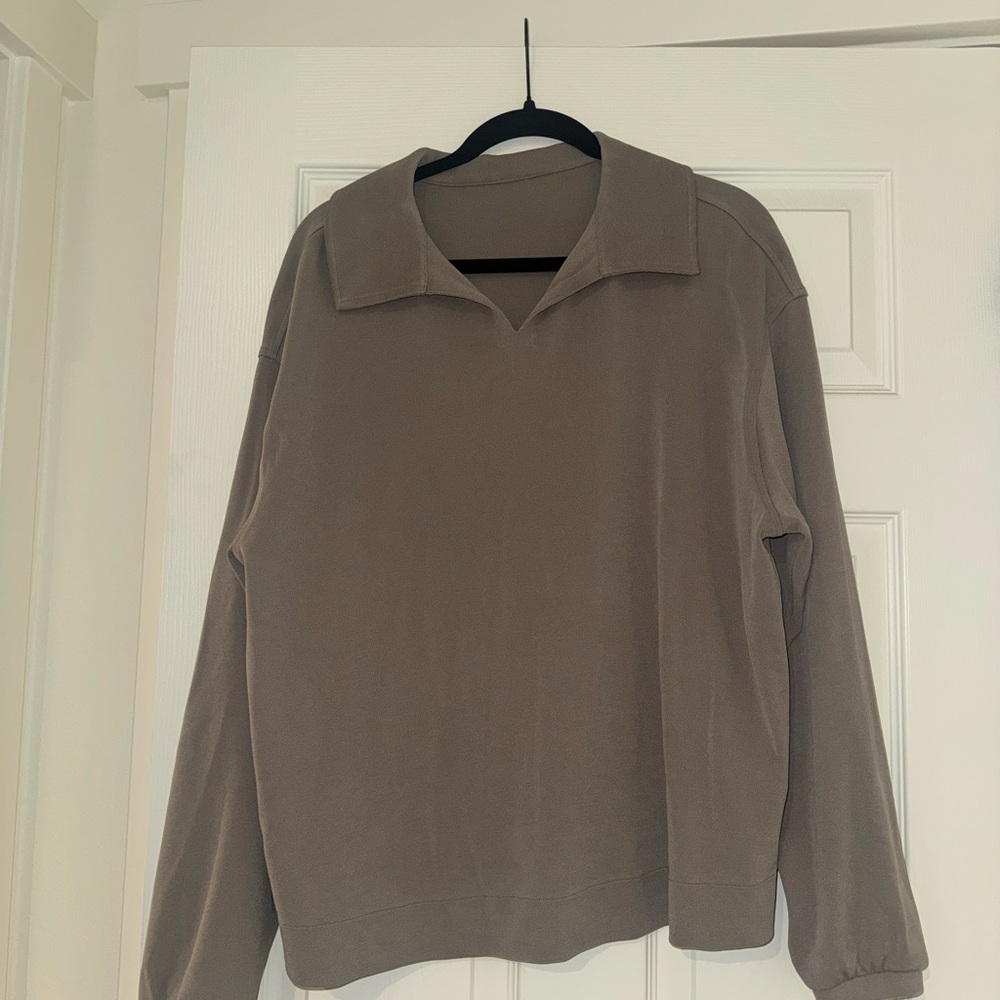 Lululemon Softstreme Brown Polo